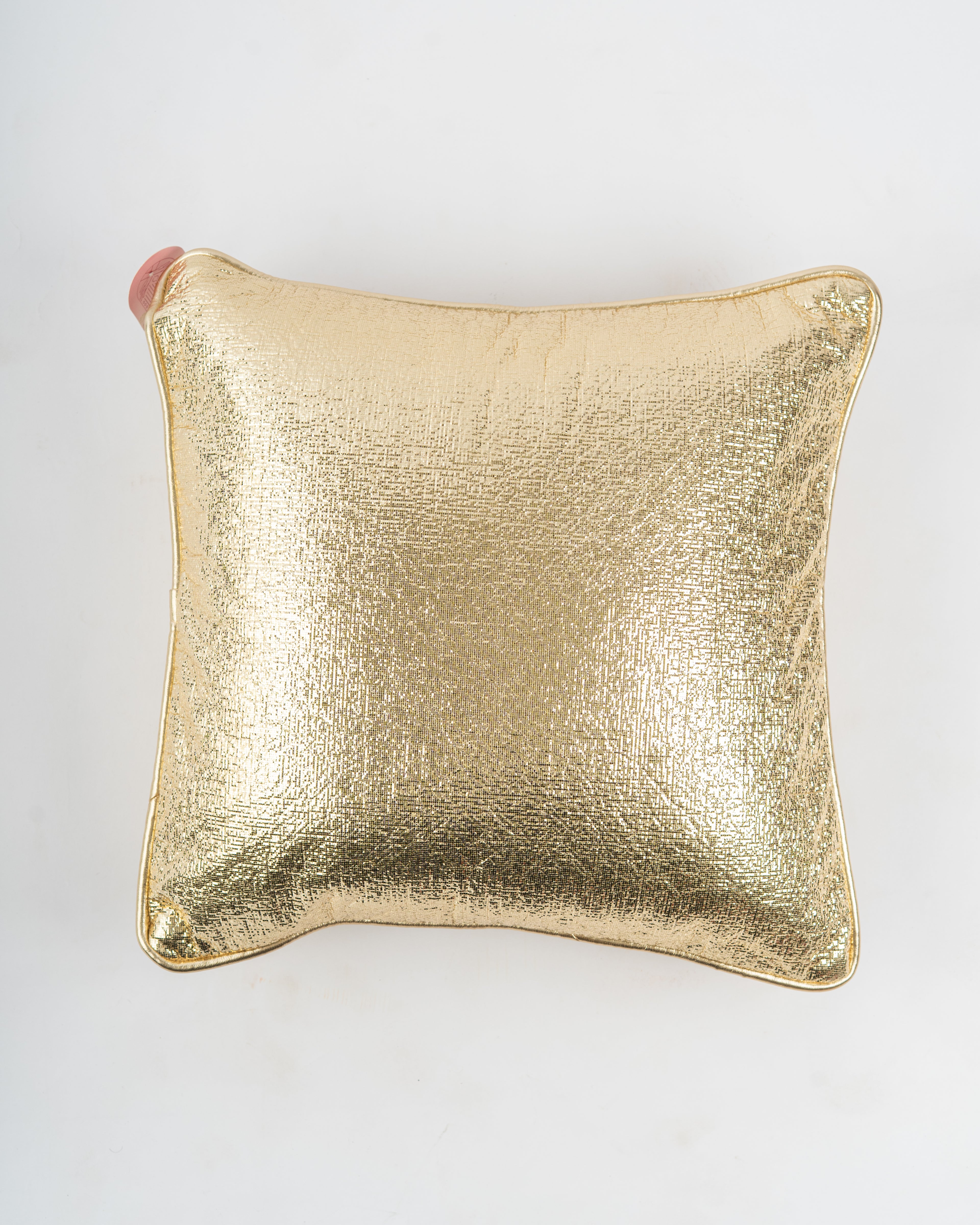 Gold Metallic Cushion Cover