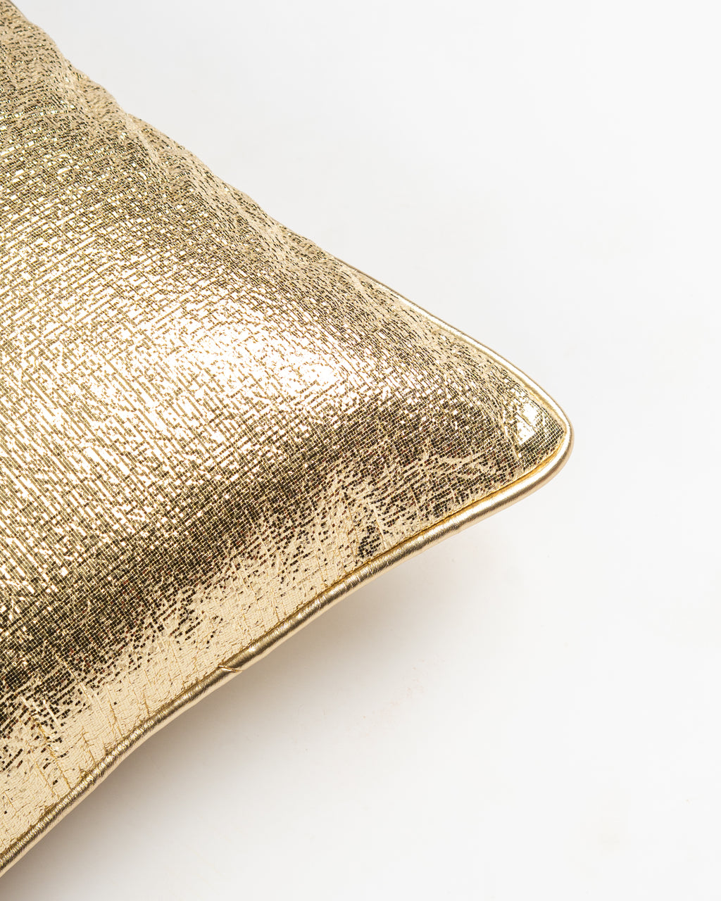 Gold Metallic Cushion Cover