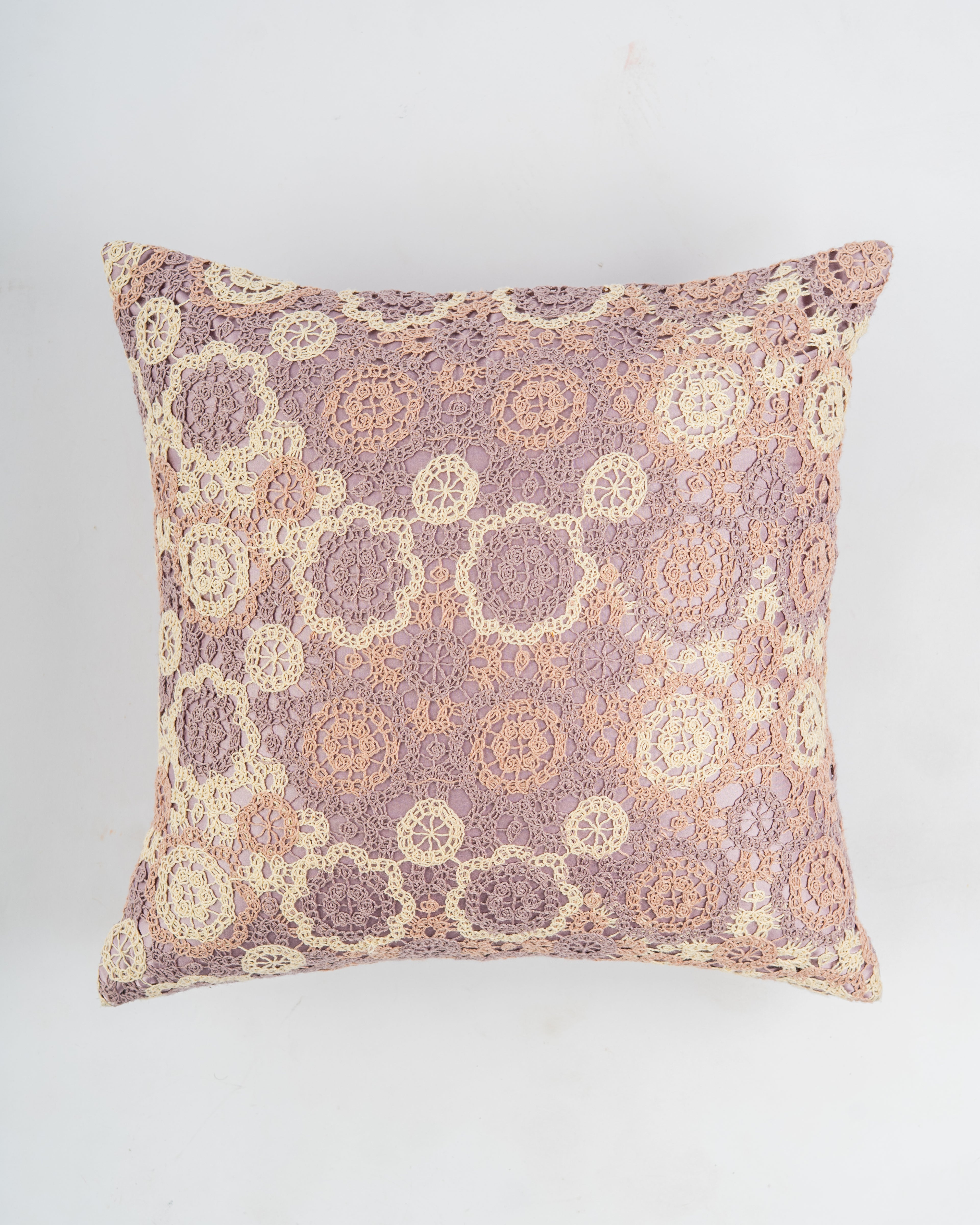 Lattice Mist Cushion Cover