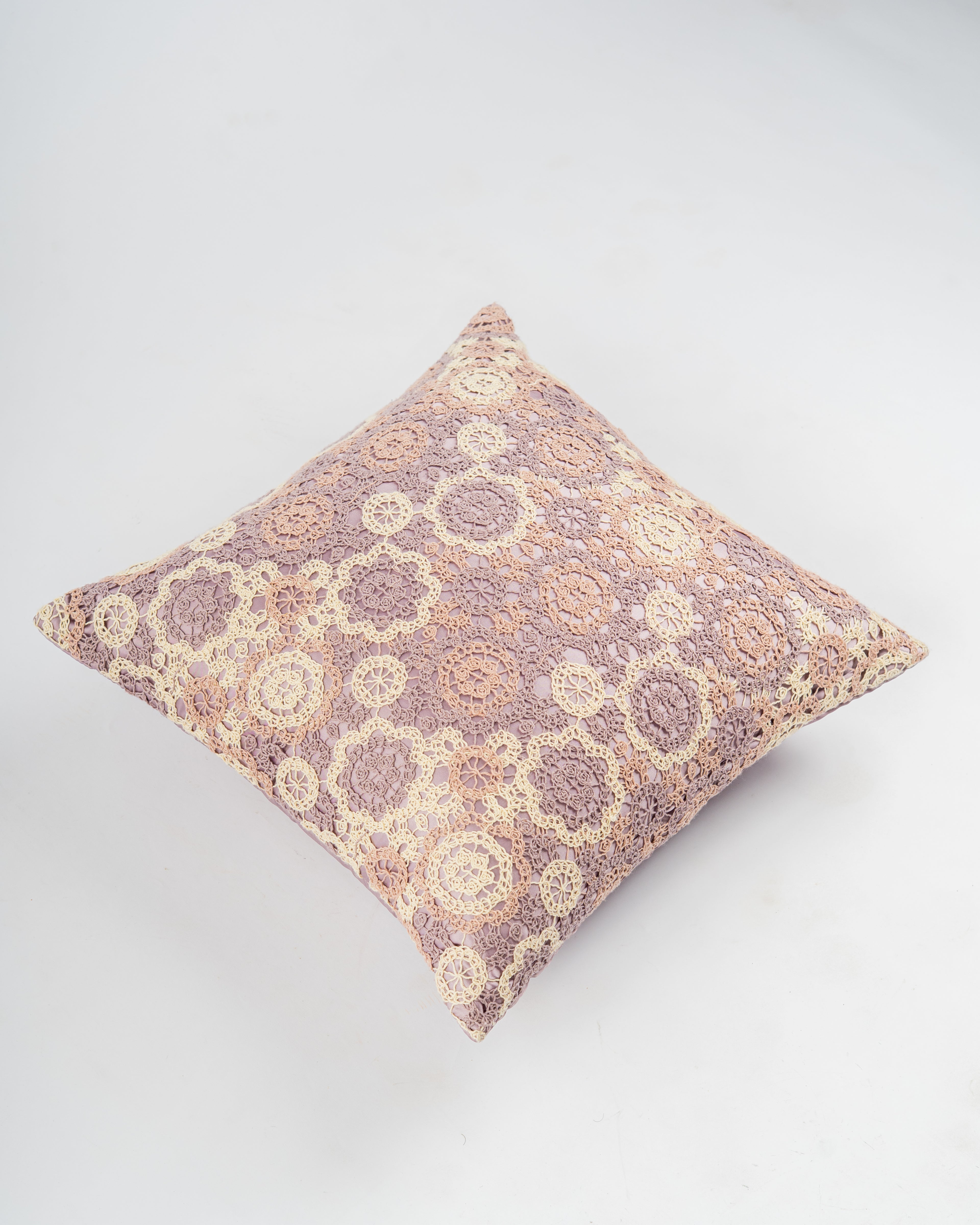 Lattice Mist Cushion Cover