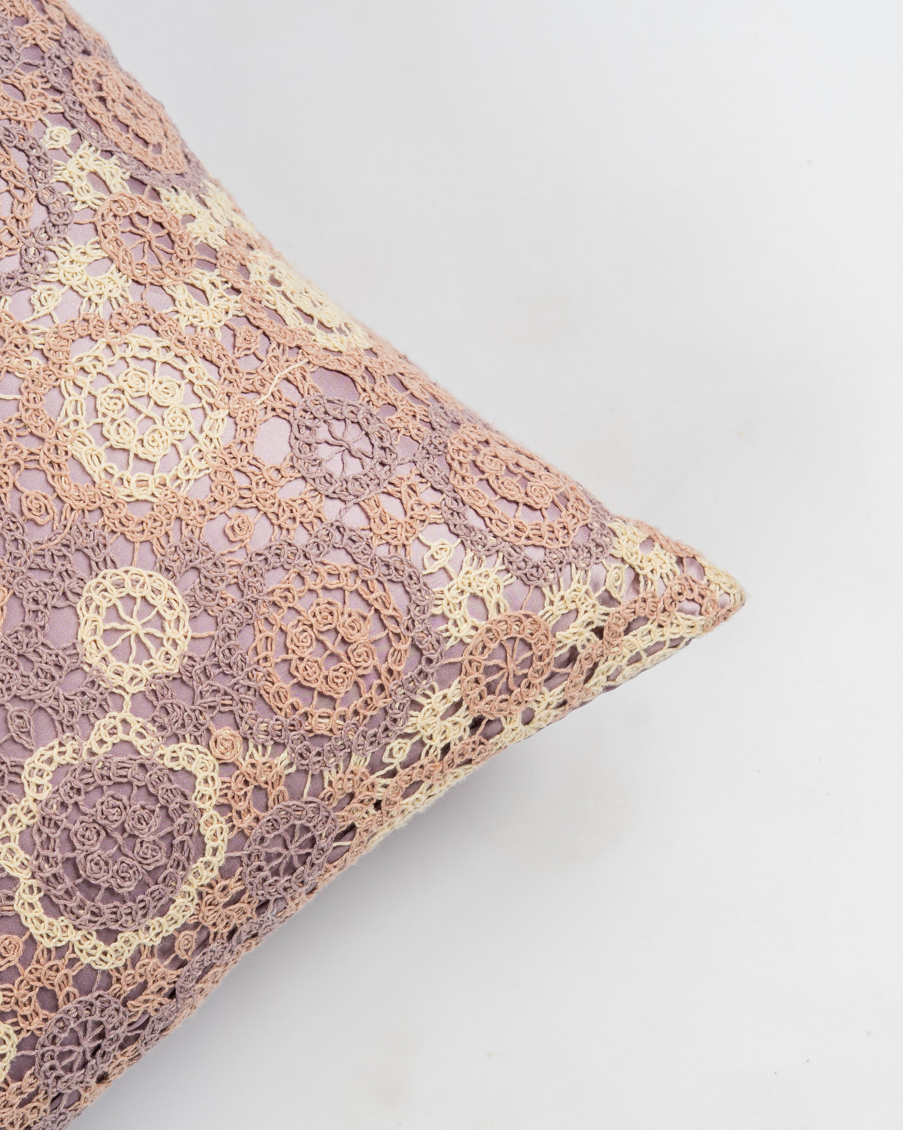 Lattice Mist Cushion Cover
