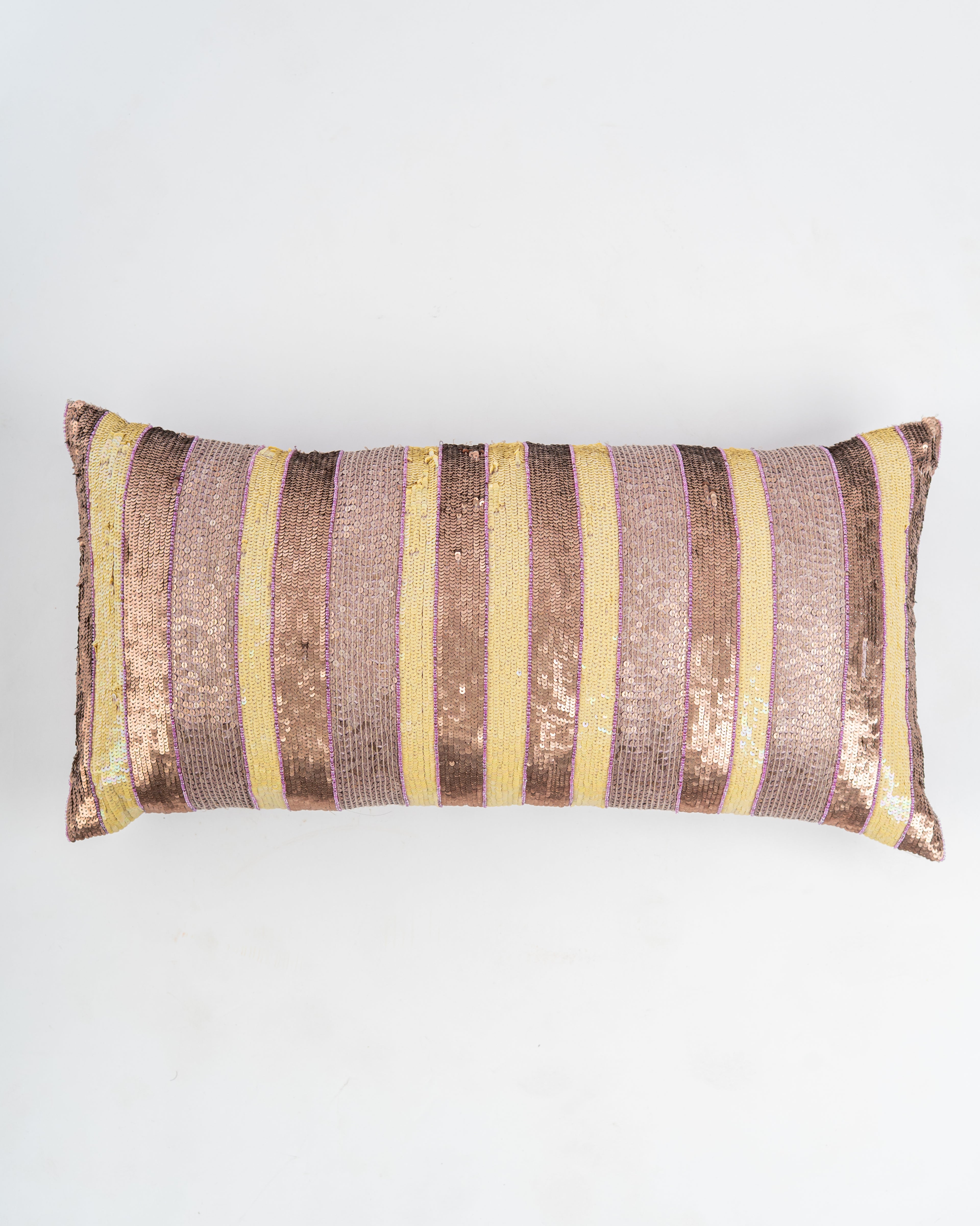 Dusk Stripe Lumbar Cushion Cover