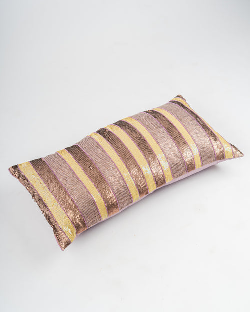 Dusk Stripe Lumbar Cushion Cover