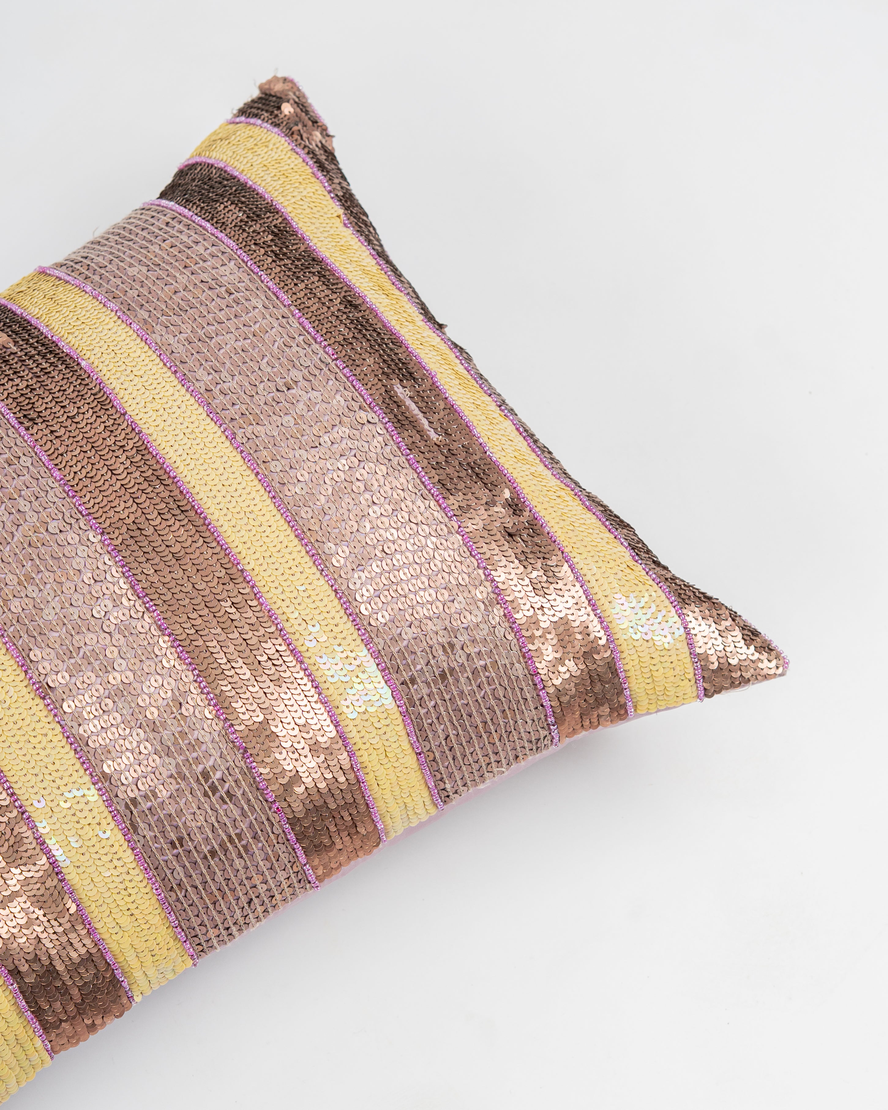 Dusk Stripe Lumbar Cushion Cover