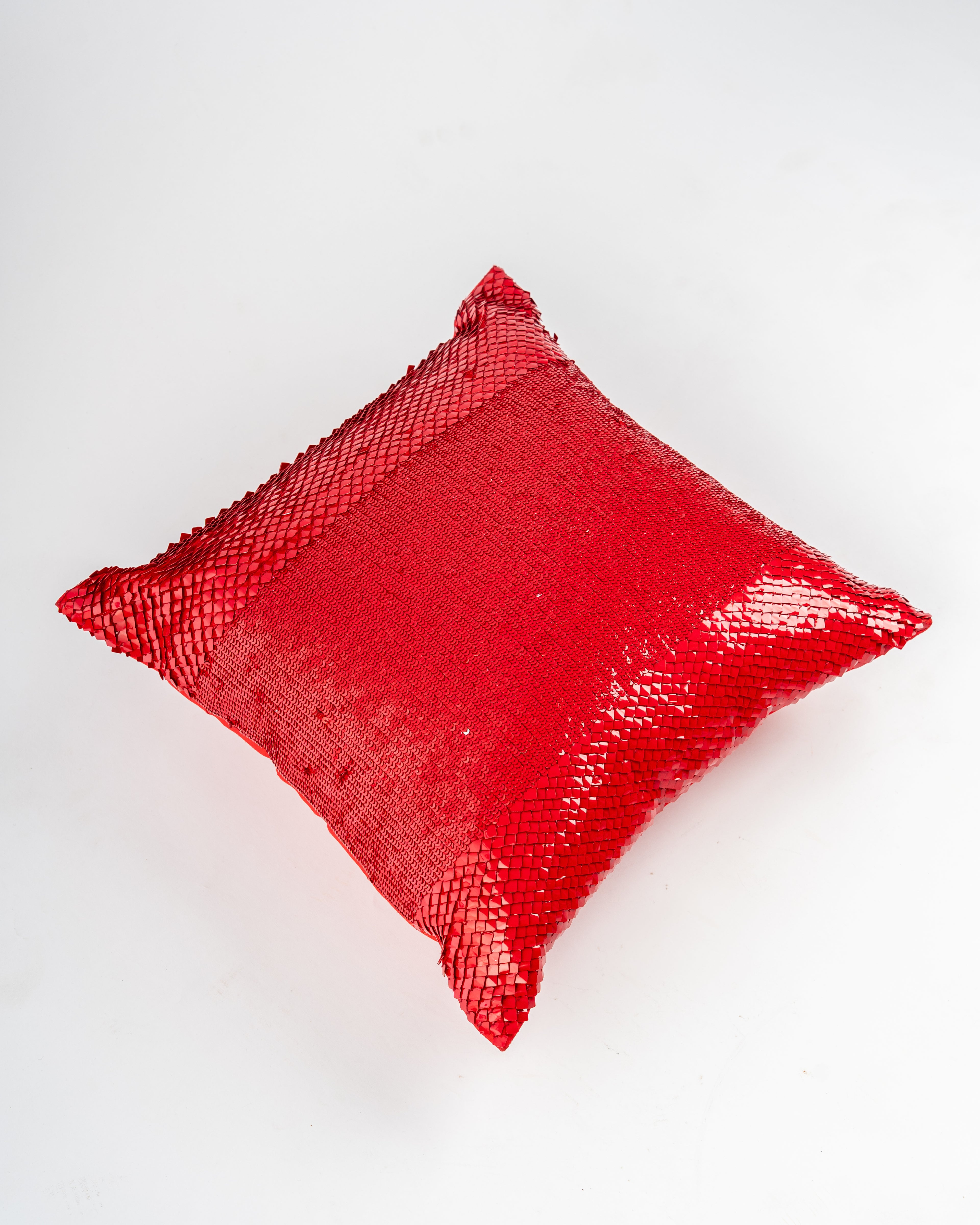 Scarlet Sequin Cushion Cover