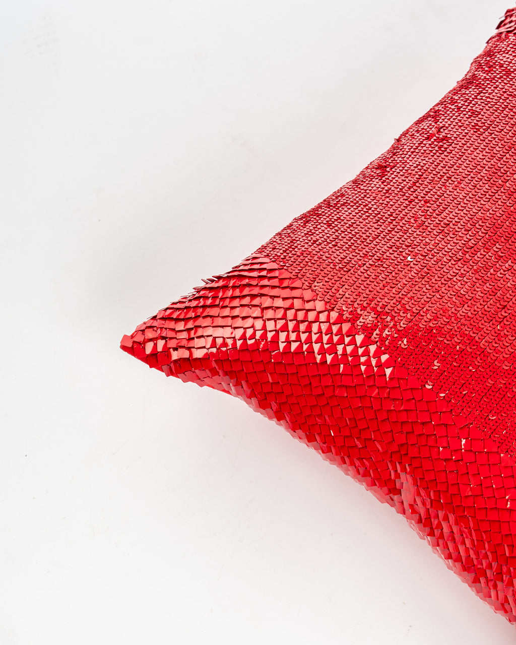 Scarlet Sequin Cushion Cover
