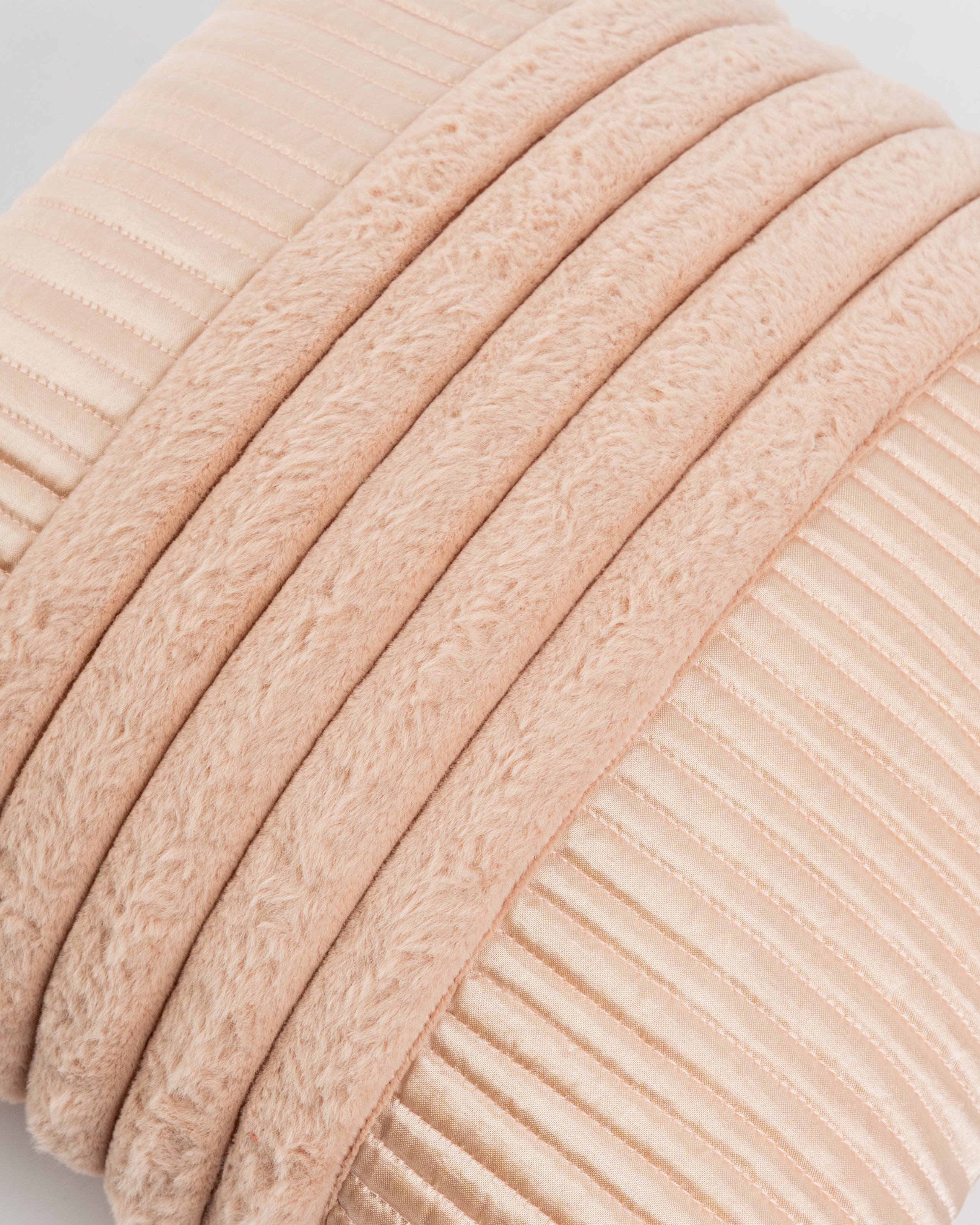 Blush Cord Cushion Cover