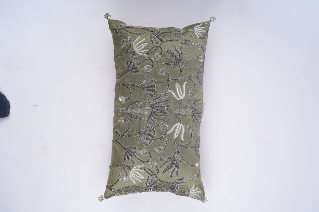 Sage Garden Lumbar Cushion Cover