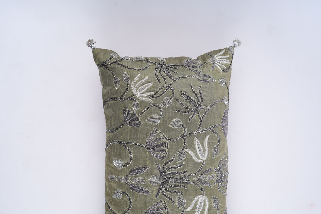 Sage Garden Lumbar Cushion Cover