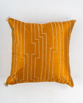 Ochre Stitch Cushion Cover