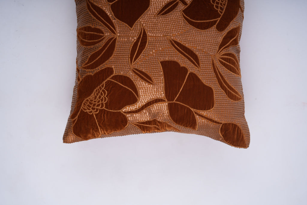 Camellia Velvet Cushion Cover
