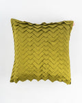 Olive Chevron Cushion Cover