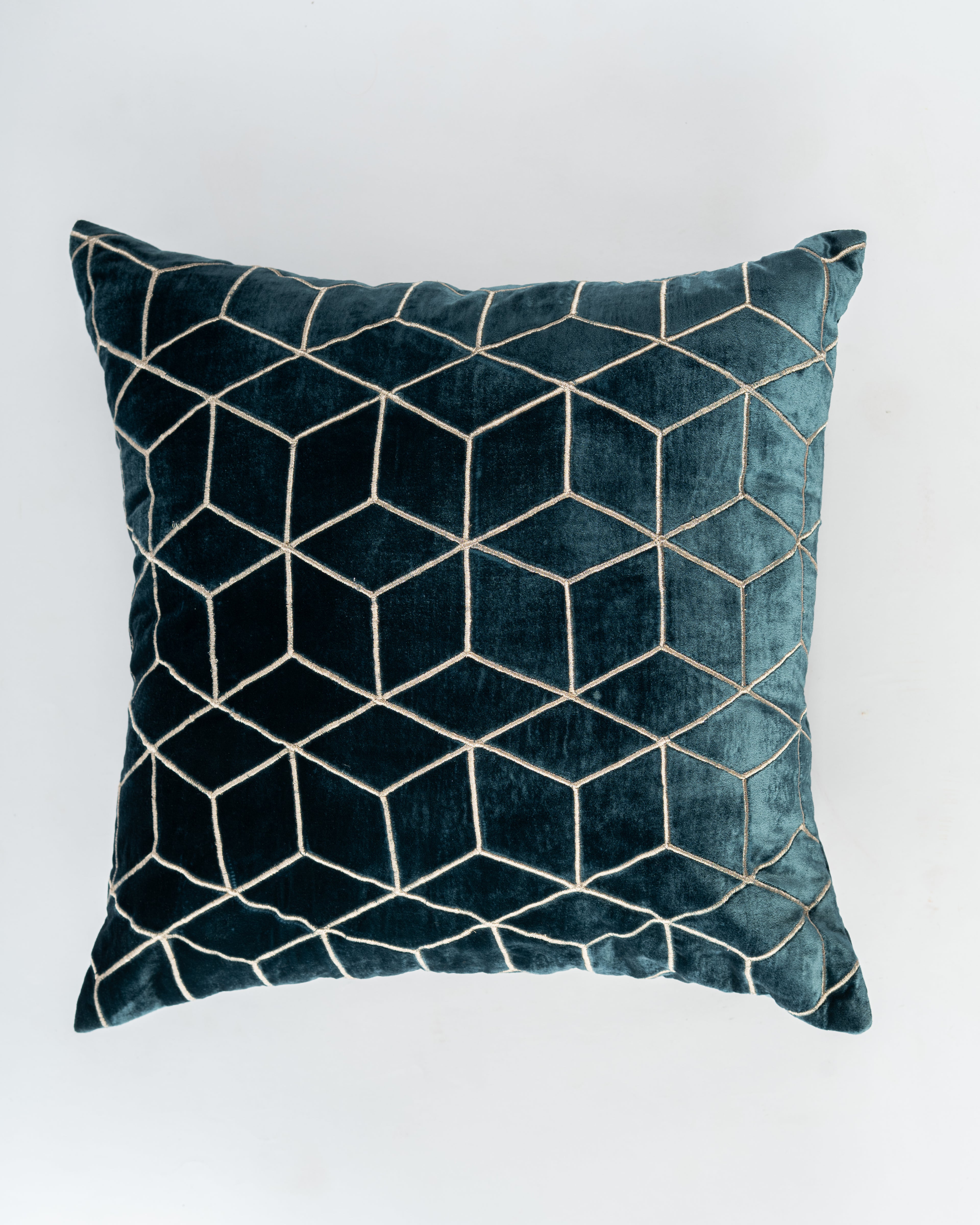 Nilufar Geo Velvet Cushion Cover