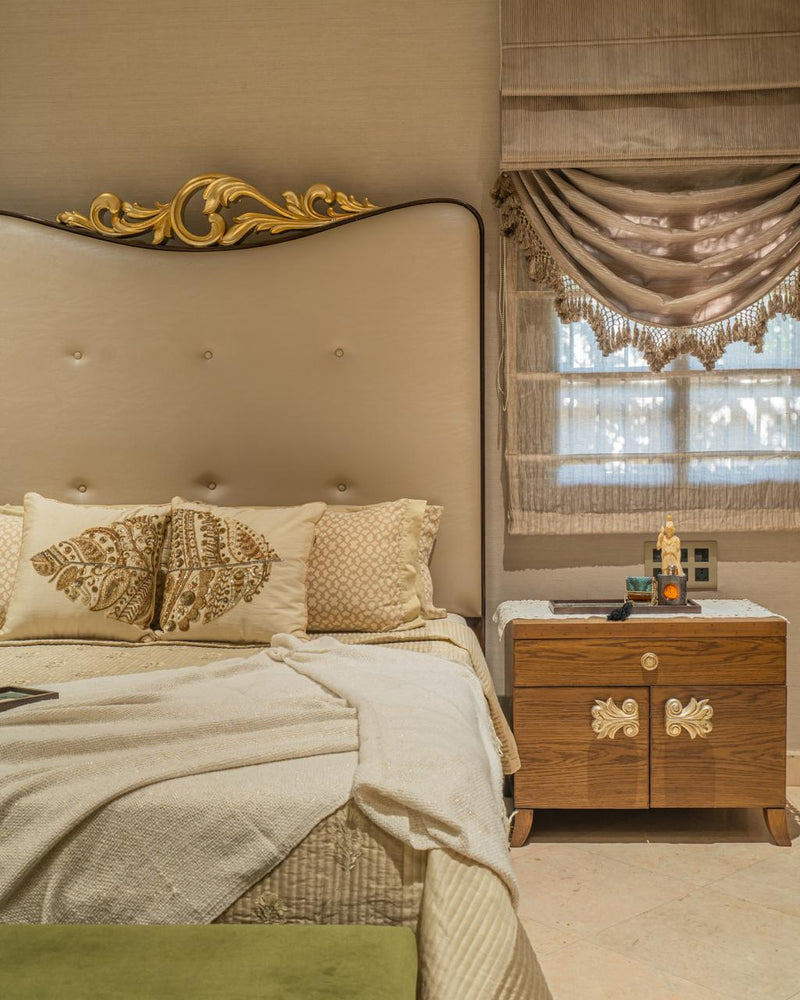 The Gilded Plume — Luxury Artisan Bedroom Makeover