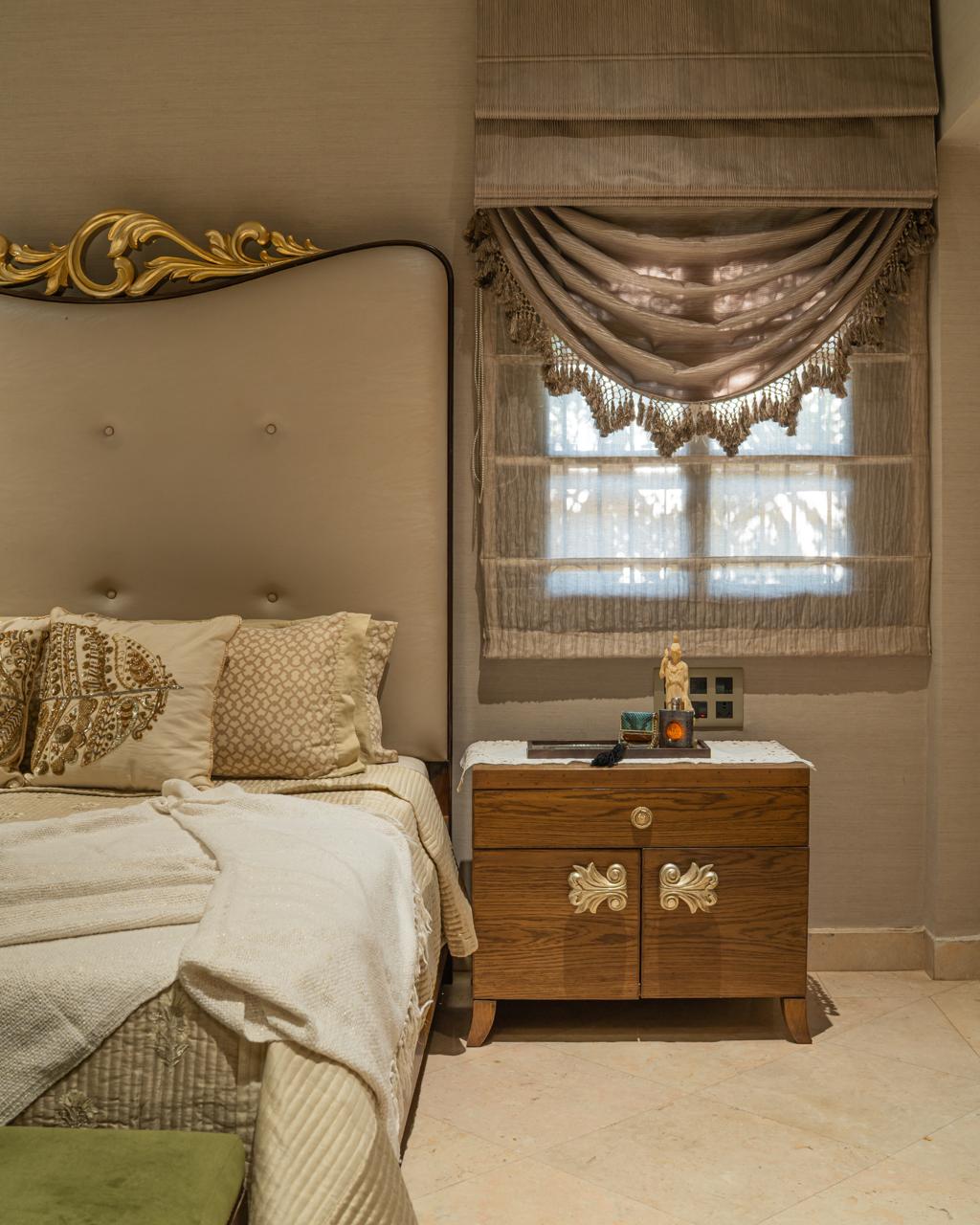 The Gilded Plume — Luxury Artisan Bedroom Makeover