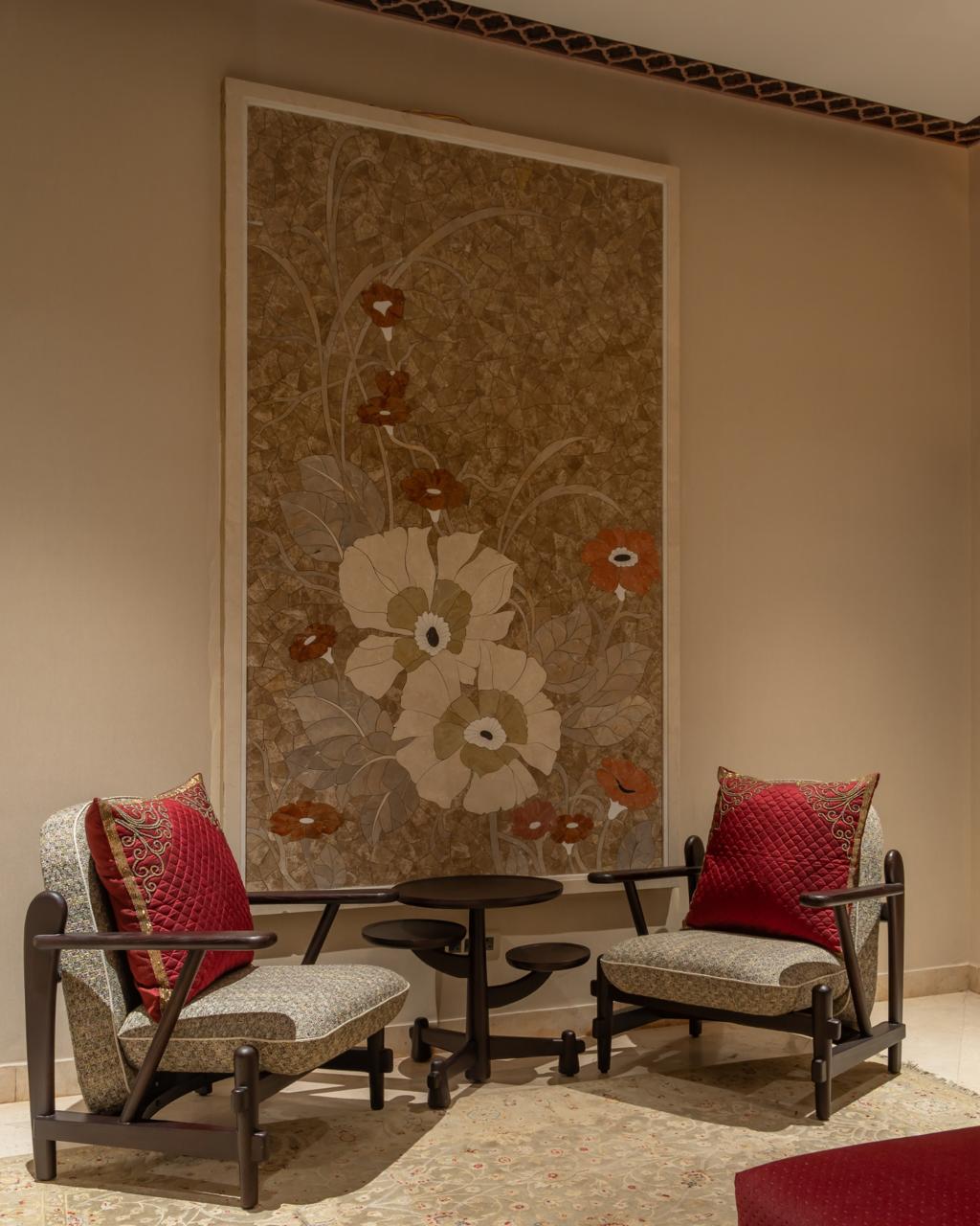 The Ruby Durbar — Luxury Mughal-Inspired Bedroom Makeover